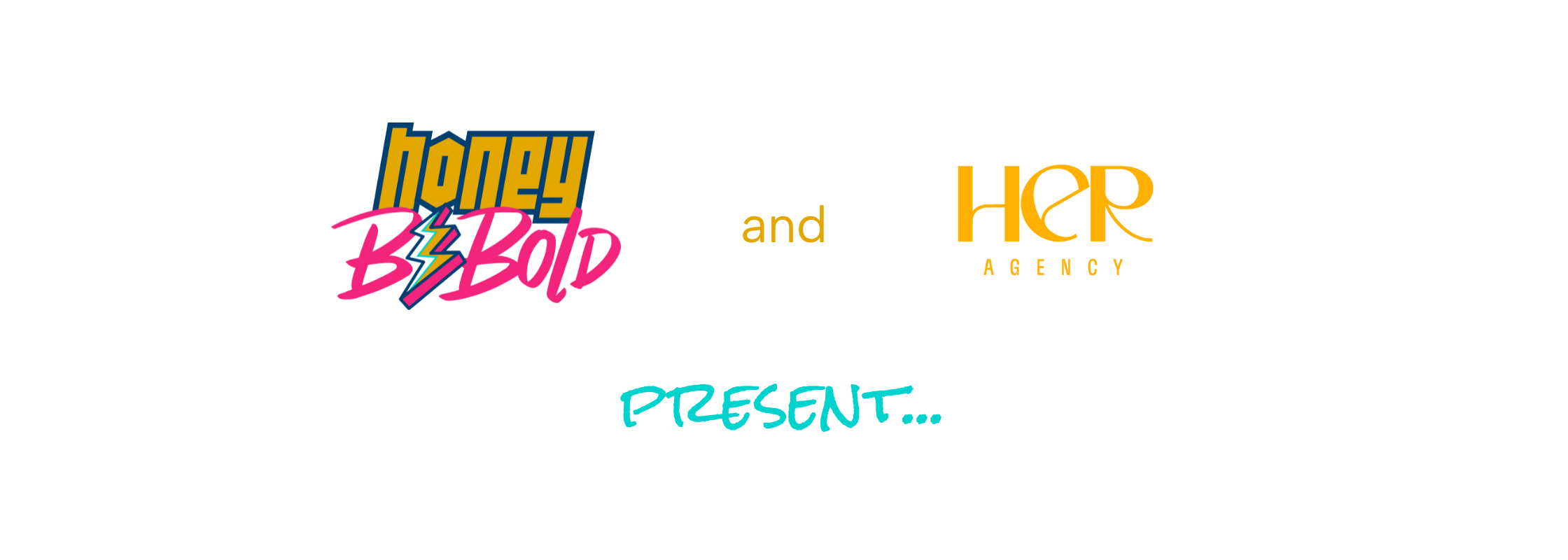 honeybebold logo and her-agency logo