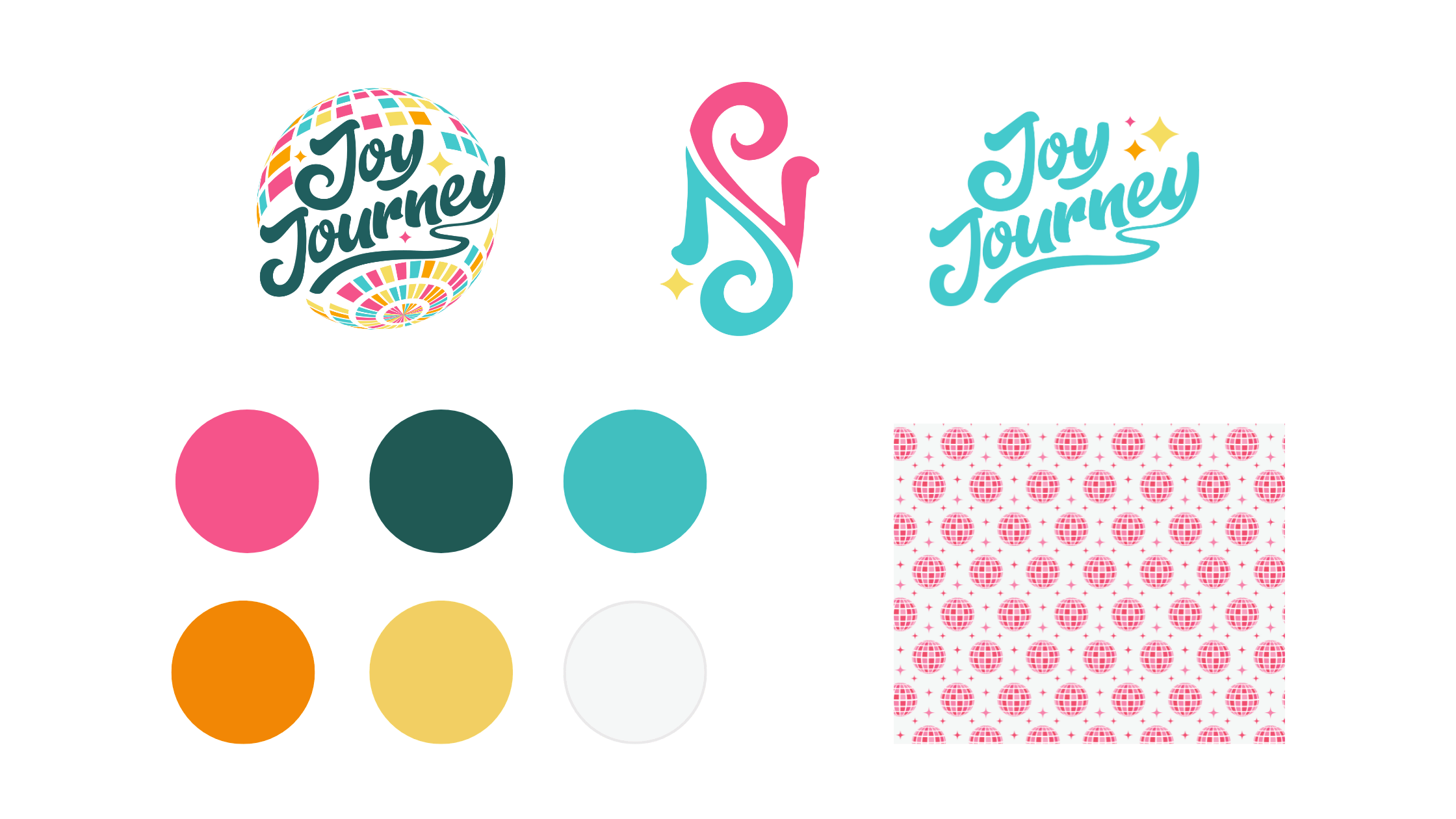 Joy Journey branding logos and colors