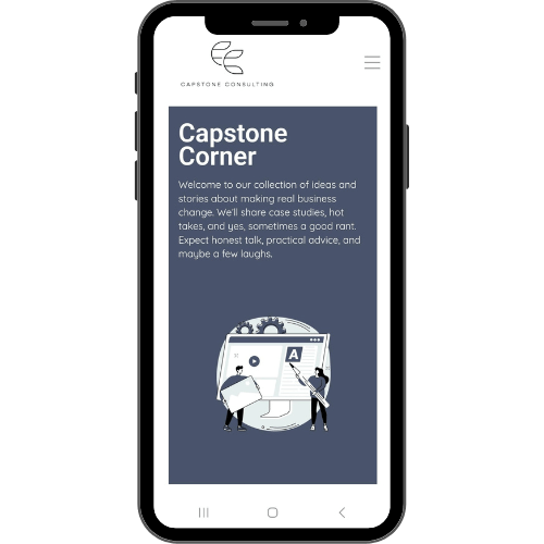 capstone corner blog