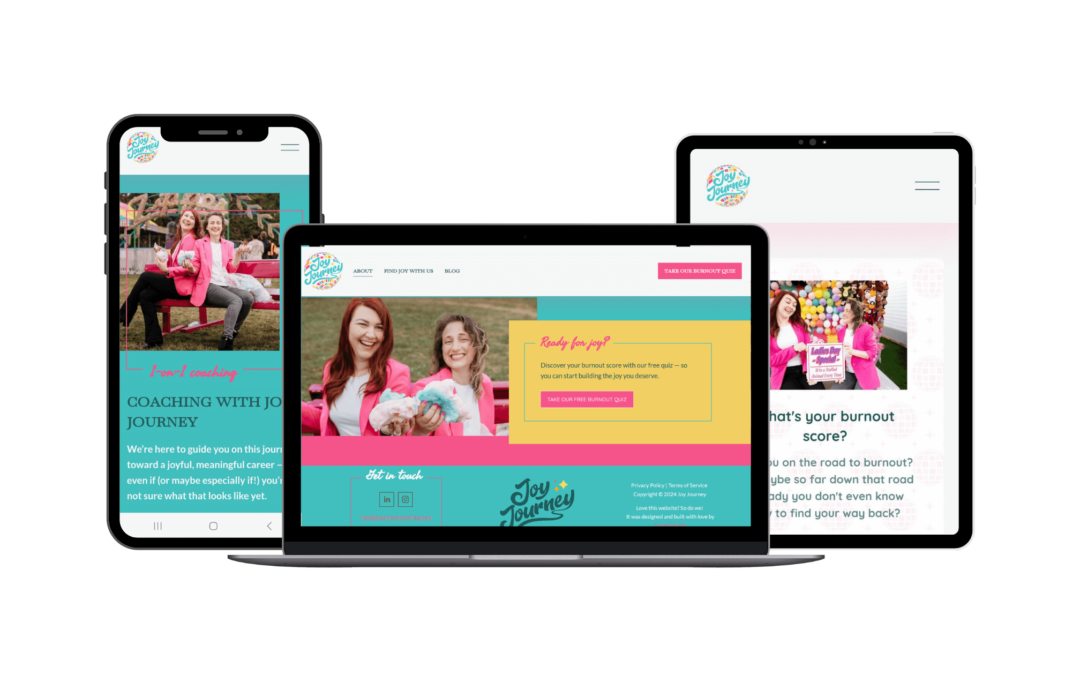 Joy Journey Case Study: Brand and Website Launch